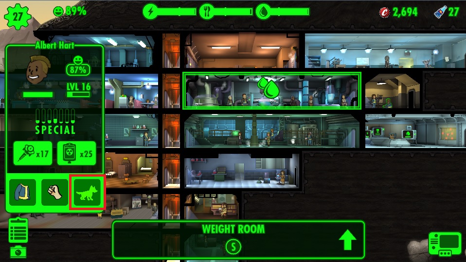 how to get a pet in fallout shelter