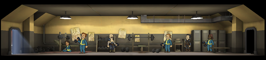 Weight Room | Fallout Shelter Wiki